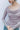 Cowl Neckline Knitted Tencel and Wool Top