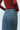 Casual Style Front Slit Denim Skirt