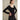 Tie-Strap Openwork Knit Top with Long-Sleeve & Ultra-Fine 60s Wool