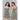 Square Neck Dress with Waist Pleating & Side Zip