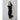 Round Neck Shoulder Cover Tie Waist Midi Dress