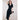 Women's V-Neck Cinched Waist Dress
