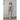 Square Neck Dress with Waist Pleating & Side Zip