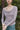 Cowl Neckline Knitted Tencel and Wool Top